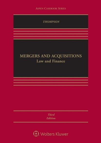 Mergers and Acquisitions, THOMPSON,  Robert B. - Gebonden - 9781454892724