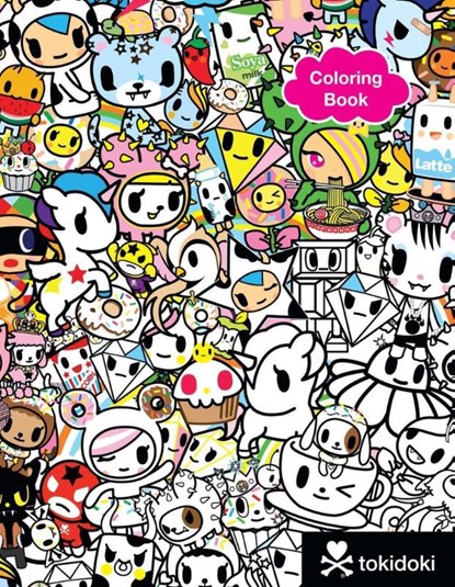 tokidoki Coloring Book, tokidoki - Paperback - 9781454921813