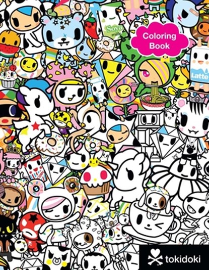 tokidoki Coloring Book, Tokidoki - Paperback - 9781454921813