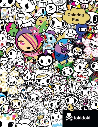 tokidoki Coloring Pad, Tokidoki - Paperback - 9781454921837