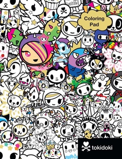 tokidoki Coloring Pad, Tokidoki - Paperback - 9781454921837