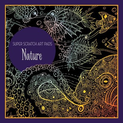 Super Scratch Art Pads: Nature, Sterling Children's - Paperback - 9781454925064