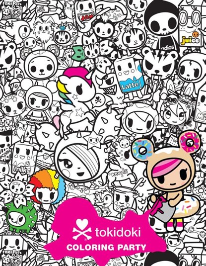 tokidoki Coloring Party, tokidoki - Paperback - 9781454943372