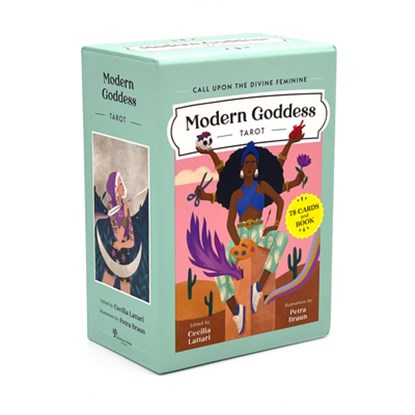 Modern Goddess Tarot Deck: Call Upon the Divine Feminine: A 78-Card Tarot Deck with Guidebook, Cecilia Lattari - Gebonden - 9781454946106