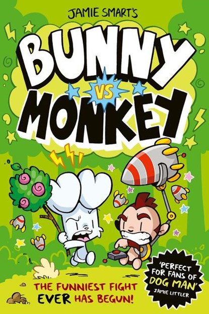 BUNNY VS MONKEY, Jamie Smart - Paperback - 9781454950332