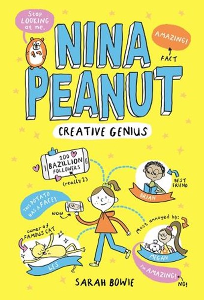 Nina Peanut: Creative Genius, Sarah Bowie - Gebonden - 9781454953258