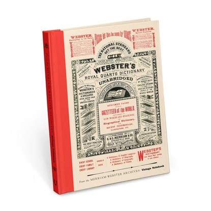 From the Merriam-Webster Archives: Vintage Notebook, Merriam-Webster - Gebonden - 9781454960058