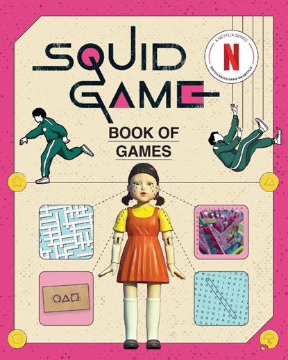 Squid Game Book of Games, Netflix - Paperback - 9781454962212