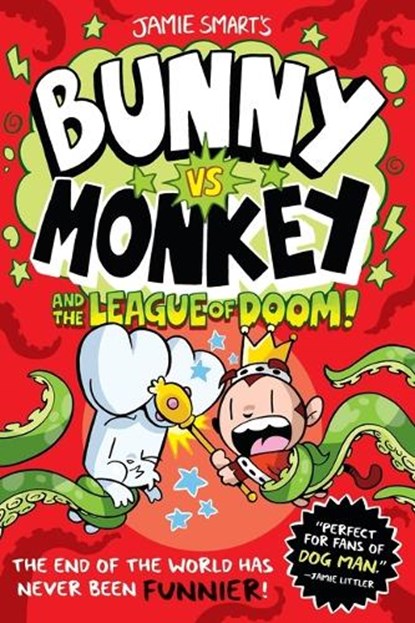 Bunny vs. Monkey and the League of Doom, Jamie Smart - Gebonden - 9781454967101