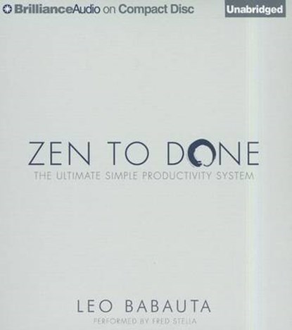Zen to Done, BABAUTA,  Leo - Overig - 9781455831883