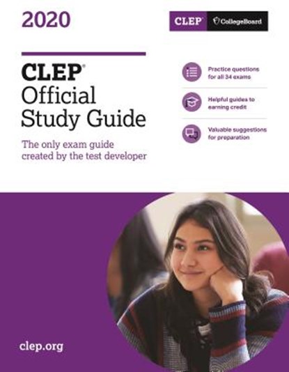 CLEP Official Study Guide 2020, College Entrance Examination Board - Paperback - 9781457312212