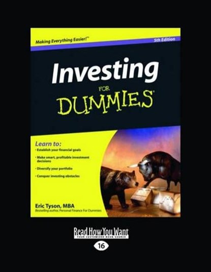 Investing for DummiesÂ®, Eric Tyson - Paperback - 9781458721082