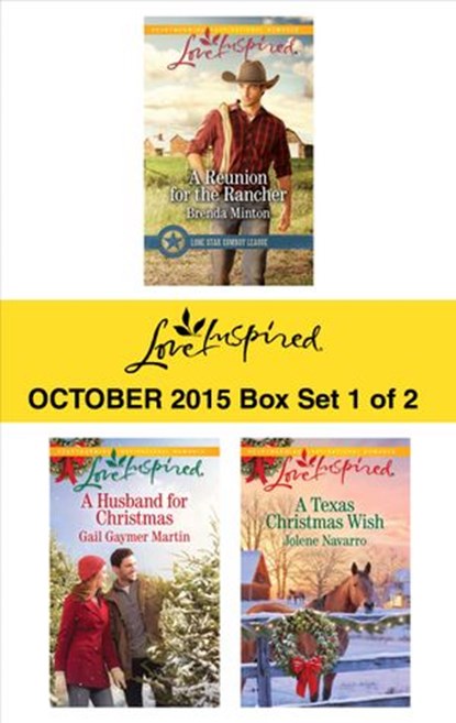 Love Inspired October 2015 - Box Set 1 of 2, Brenda Minton ; Gail Gaymer Martin ; Jolene Navarro - Ebook - 9781459290785