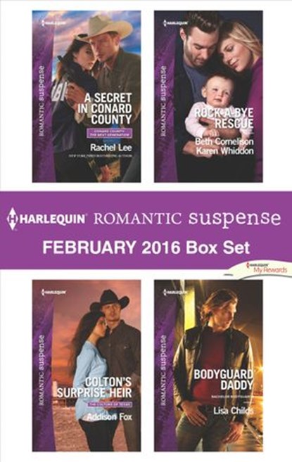 Harlequin Romantic Suspense February 2016 Box Set, Rachel Lee ; Addison Fox ; Beth Cornelison ; Karen Whiddon ; Lisa Childs - Ebook - 9781459295926
