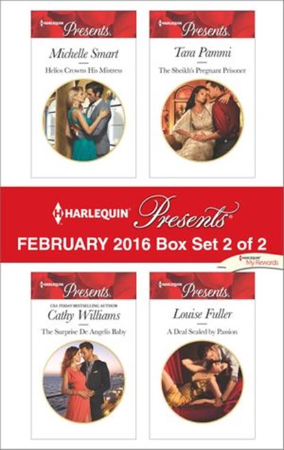 Harlequin Presents February 2016 - Box Set 2 of 2, Michelle Smart ; Cathy Williams ; Tara Pammi ; Louise Fuller - Ebook - 9781459296077
