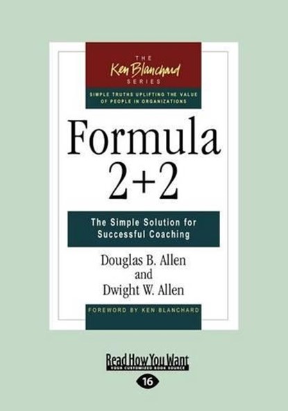 Formula 2+2, Douglas Allen; Dwight W. Allen - Overig - 9781459634046