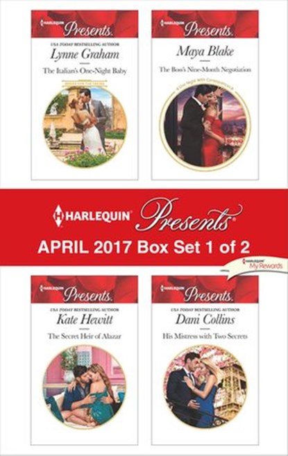 Harlequin Presents April 2017 - Box Set 1 of 2, Lynne Graham ; Kate Hewitt ; Maya Blake ; Dani Collins - Ebook - 9781460324936