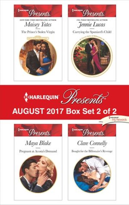 Harlequin Presents August 2017 - Box Set 2 of 2, Maisey Yates ; Maya Blake ; Jennie Lucas ; Clare Connelly - Ebook - 9781460326640