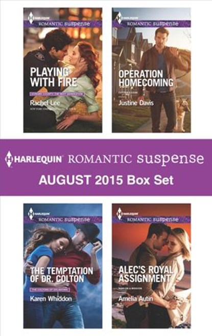 Harlequin Romantic Suspense August 2015 Box Set, Rachel Lee ; Karen Whiddon ; Justine Davis ; Amelia Autin - Ebook - 9781460392645