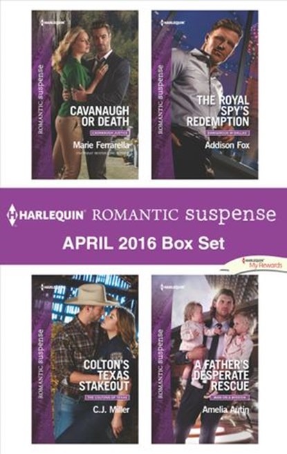 Harlequin Romantic Suspense April 2016 Box Set, Marie Ferrarella ; C.J. Miller ; Addison Fox ; Amelia Autin - Ebook - 9781460396278