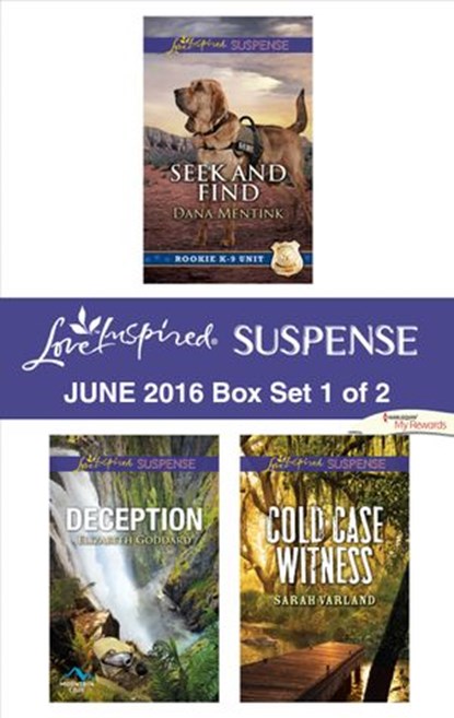 Harlequin Love Inspired Suspense June 2016 - Box Set 1 of 2, Dana Mentink ; Elizabeth Goddard ; Sarah Varland - Ebook - 9781460398296