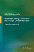 Environmental Policy is Social Policy - Social Policy is Environmental Policy | Isidor Wallimann | 