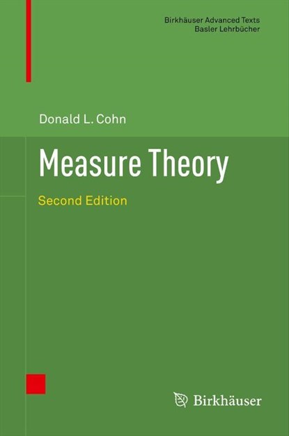 Measure Theory, Donald L. Cohn - Gebonden - 9781461469551
