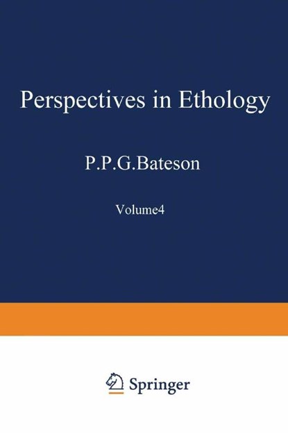 Perspectives in Ethology, Paul Patrick Gordon Bateson ; Peter H. Klopfer - Paperback - 9781461575771
