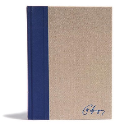 KJV Spurgeon Study Bible, Navy/Tan Cloth-Over-Board, Alistair Begg ; Holman Bible Publishers - Gebonden - 9781462741113