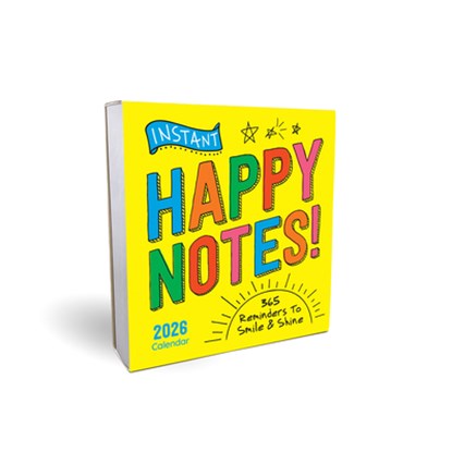 2026 Instant Happy Notes Boxed Calendar, Sourcebooks - Paperback - 9781464229664