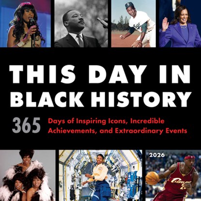 2026 This Day in Black History Wall Calendar, Sourcebooks - Paperback - 9781464229701