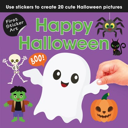 First Sticker Art: Happy Halloween, Paul Calver - Paperback - 9781464244957