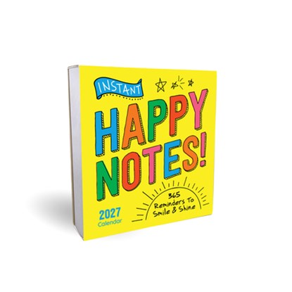 2027 Instant Happy Notes Boxed Calendar, Sourcebooks - Paperback - 9781464262203