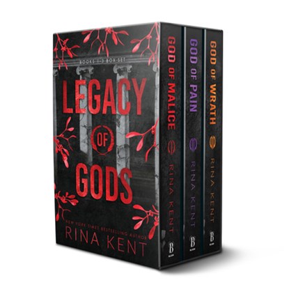Kent, R: Legacy of Gods Series Boxed Set, Books 1-3, Rina Kent - Paperback - 9781464275401