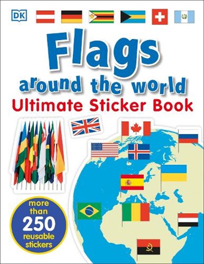ULTIMATE STICKER BK FLAGS AROU, Dk - Paperback - 9781465462015