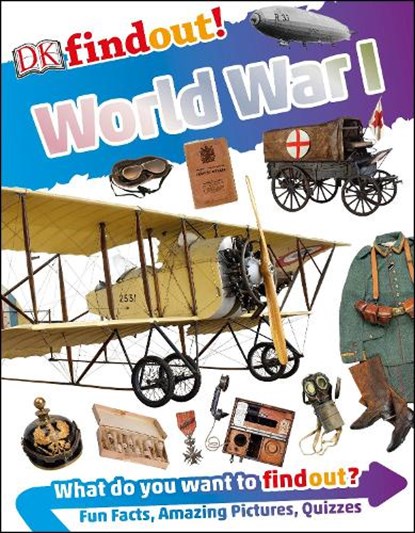 DK Findout! World War I, WILLIAMS,  Brian - Paperback - 9781465469304