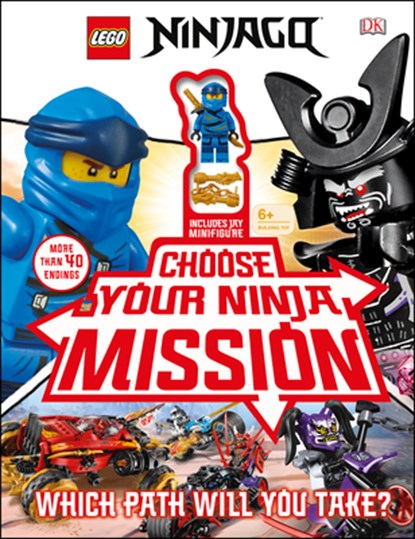 Lego Ninjago Choose Your Ninja Mission: With Ninjago Jay Minifigure, Simon Hugo - Gebonden - 9781465489555