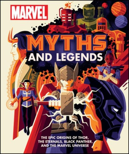 Marvel Myths and Legends, James Hill - Gebonden - 9781465497758