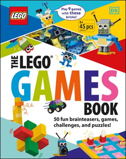 The Lego Games Book: 50 Fun Brainteasers, Games, Challenges, and Puzzles!, Tori Kosara - Gebonden - 9781465497864
