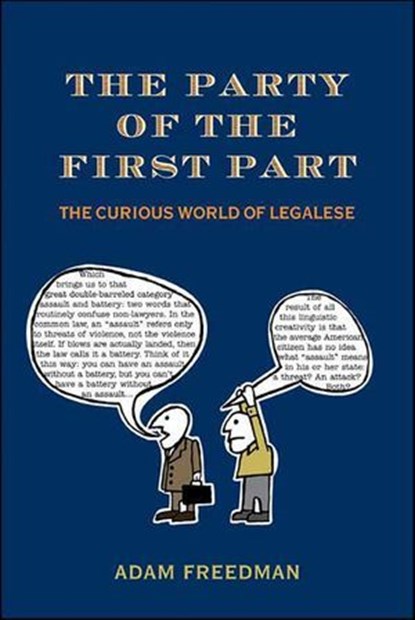 The Party of the First Part, Adam Freedman - Ebook - 9781466822573