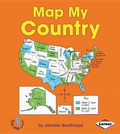 Map My Country, Jennifer Boothroyd - Paperback - 9781467715287
