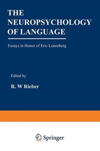 The Neuropsychology of Language, niet bekend - Paperback - 9781468422948