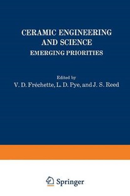 Ceramic Engineering and Science, V. Frechette - Paperback - 9781468431490