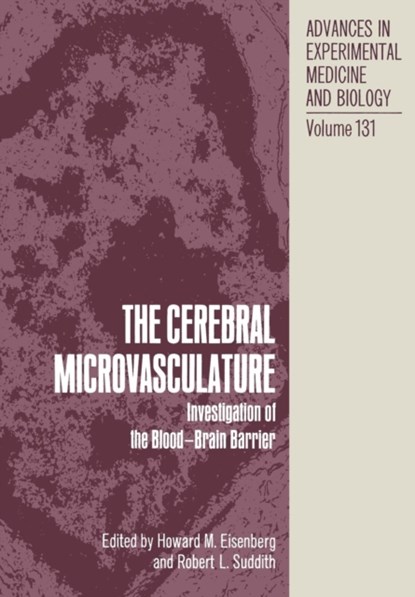 The Cerebral Microvasculature, niet bekend - Paperback - 9781468437546