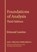 Foundations of Analysis, Edmund Landau - Paperback - 9781470470579