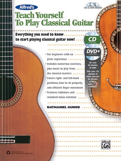 TEACH YOURSELF TO PLAY CLASSICAL GUITAR, NATHANIEL GUNOD - Paperback - 9781470615062