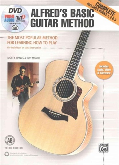 ALFRED'S BASIC GUITAR METHOD 3RD EDITION, MORTY MANUS - Paperback - 9781470631406