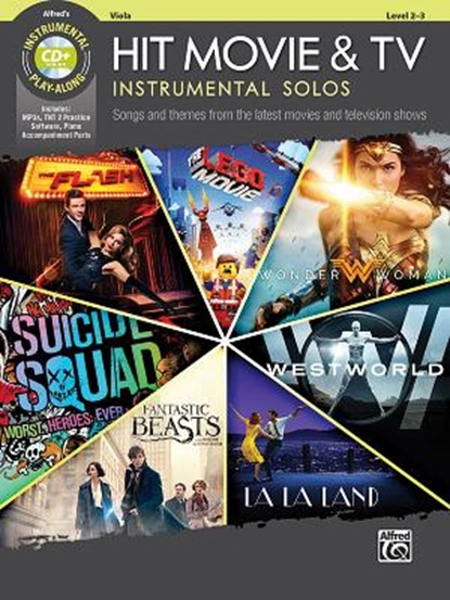 HIT MOVIE TV INSTRUMENTAL SOLOS VIOLA, VARIOUS - Paperback - 9781470639365