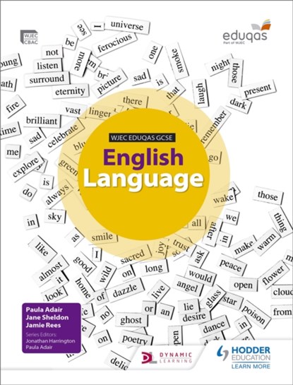 WJEC Eduqas GCSE English Language Student Book, Paula Adair ; Jane Sheldon ; Jamie Rees - Paperback - 9781471831850