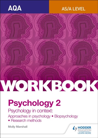 AQA Psychology for A Level Workbook 2, Molly Marshall - Paperback - 9781471845185